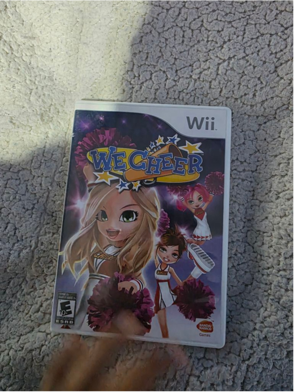 Bandai Namco We Cheer Wii Video Game One Size White Pink